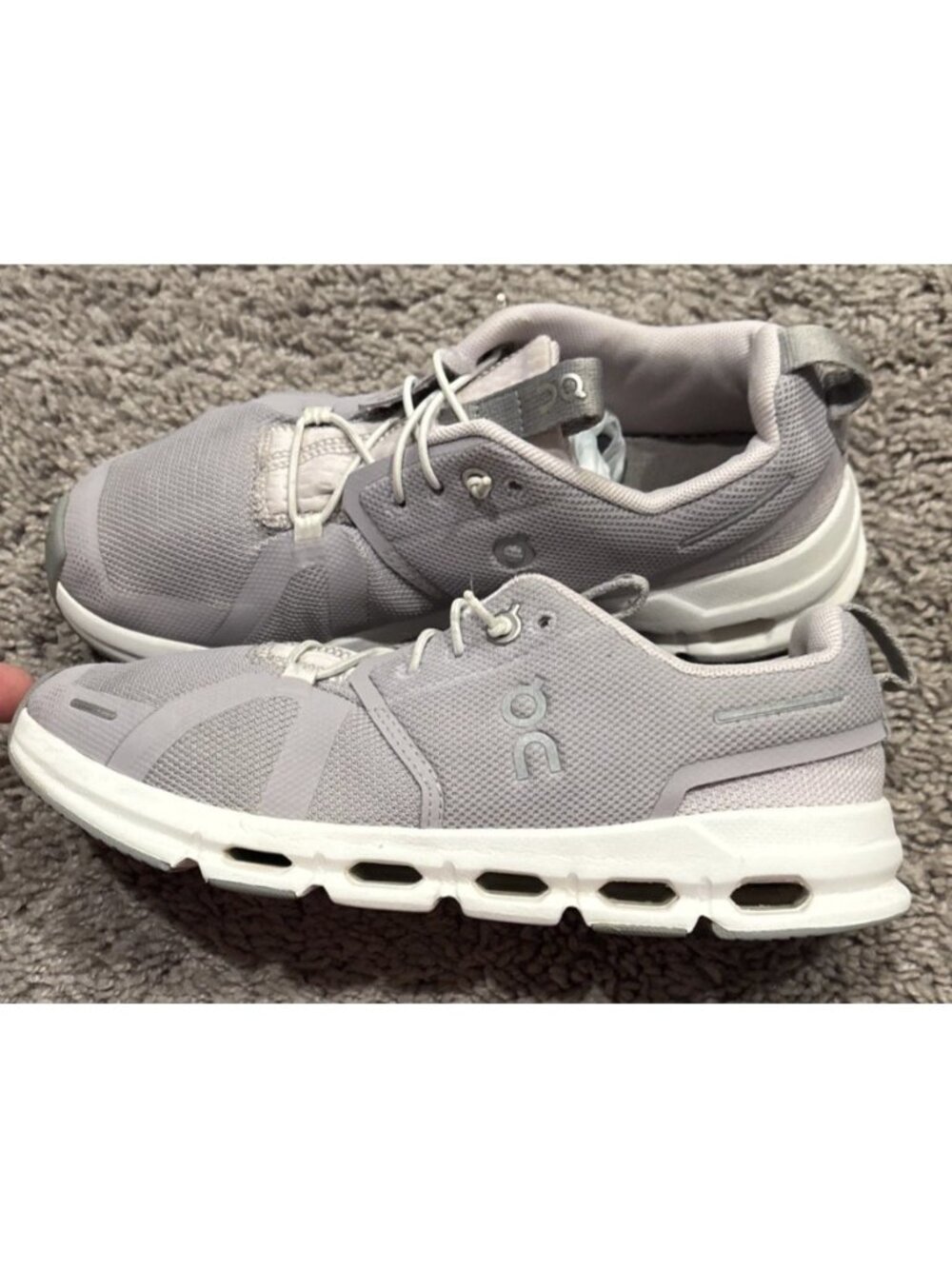 On Cloud 5 Gray Running Shoes Sneakers 3YD11443262 Youth 3.5